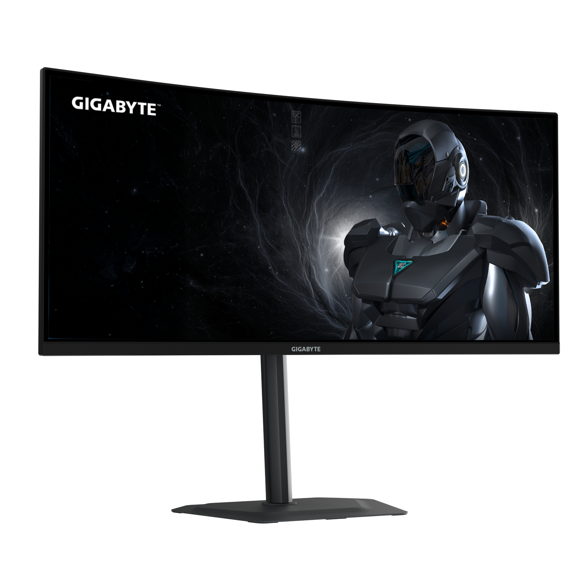 Gigabyte GS34WQCA - LED-Monitor - gebogen - 86.4 cm (34), Ansicht 3