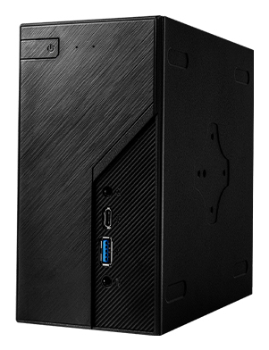 ASRock DeskMini X600 USB4 - Barebone 90BXG5301-A10GA0W - Barebone - AMD Sockel AM5 (Ryzen Zen4), Ansicht 2
