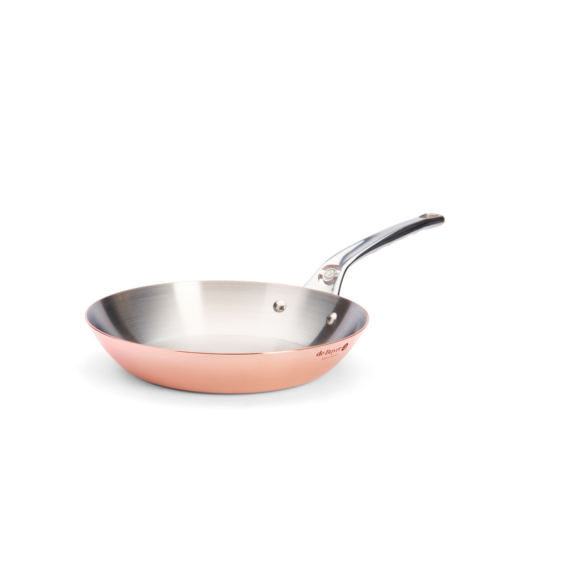 de BUYER 6224.24 - Rund - Allzweckpfanne - Edelstahl - Keine Beschichtung - Halogen - Induktion - Versiegelte Platte, Ansicht 2
