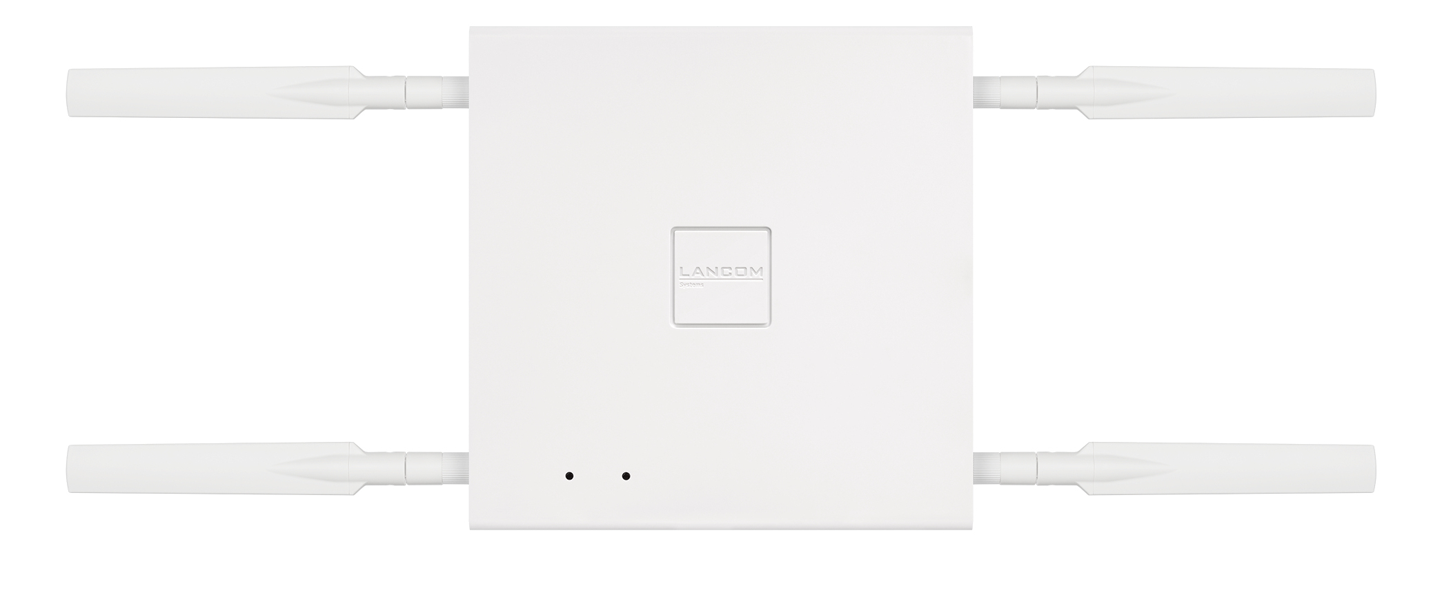 Lancom Dual Radio Wi-Fi 6 (802.11ax) Access Point für bis zu 1,7 Gbit/s - Multi-SSID, VLAN, 4x externe Rundstahlantennen, Ansicht 2