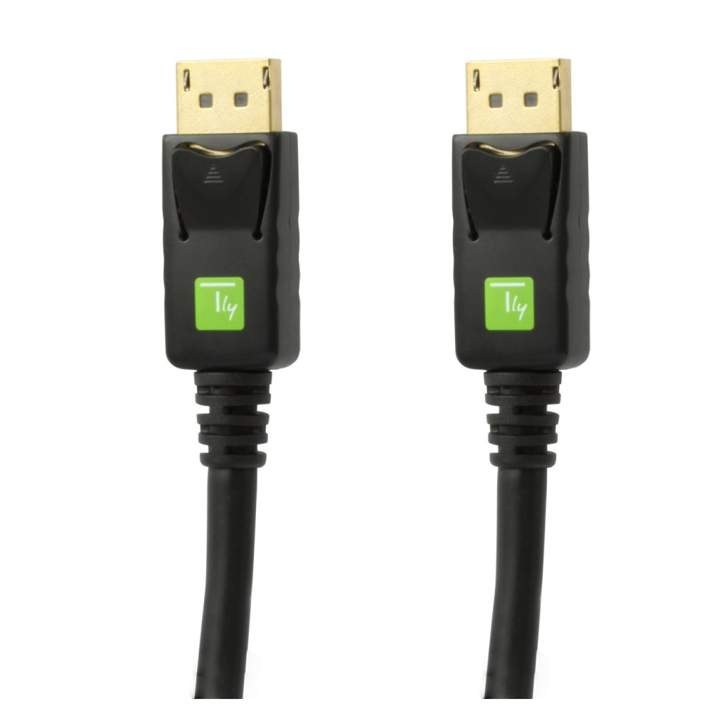 Techly DisplayPort-Kabel - DisplayPort (M), Ansicht 2