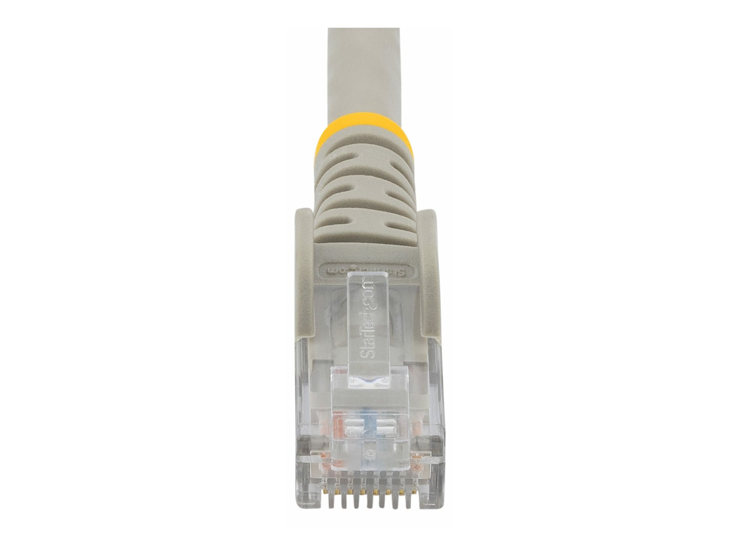 StarTech.com 7m CAT6 Ethernet Cable, 10 Gigabit Snagless RJ45 650MHz 100W PoE Patch Cord, CAT 6 10GbE UTP Network Cable w/Strain Relief, Grey, Wiring is UL Certified/TIA - Category 6 - 24AWG (N6PATC7MGR)