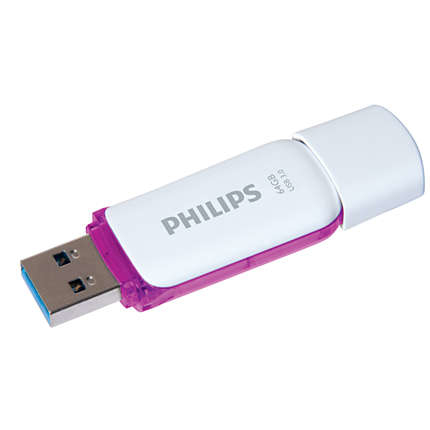 Philips FM64FD75B Snow edition 3.0 - USB-Flash-Laufwerk, Ansicht 2