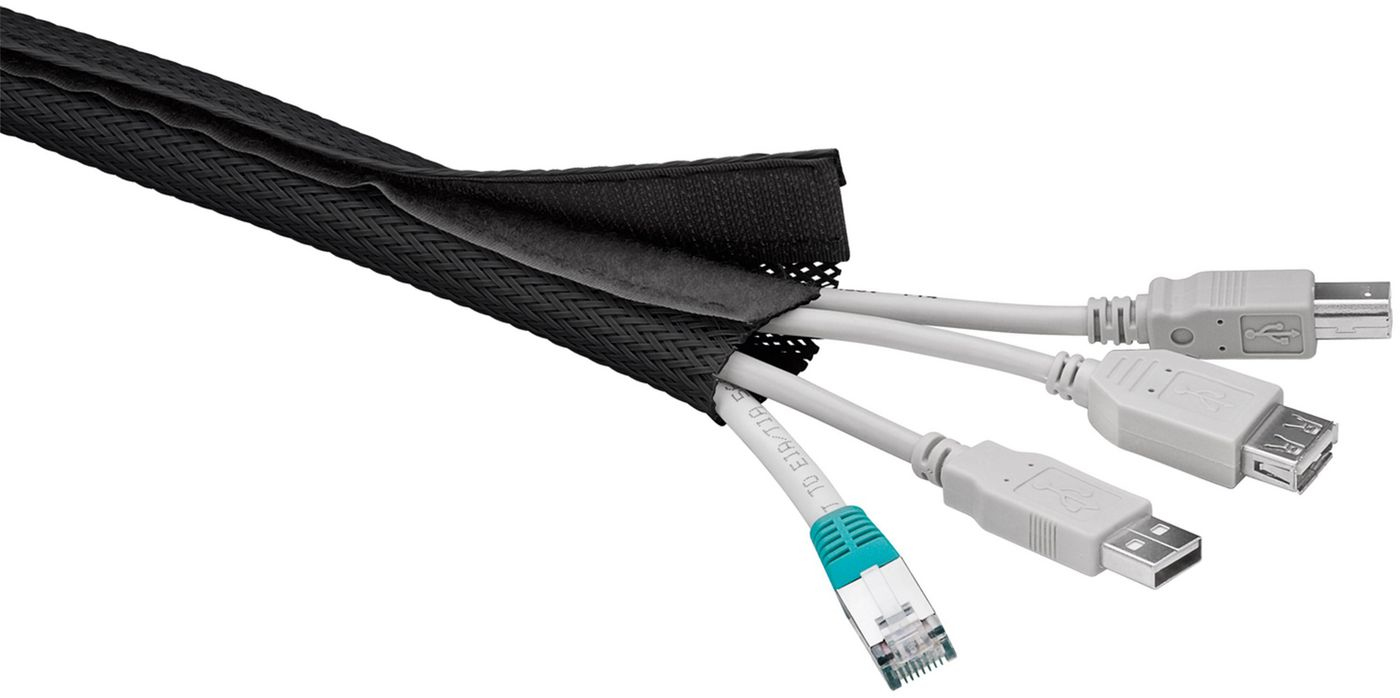 MicroConnect Kabelbinder mit Klettverschluss, Ansicht 2