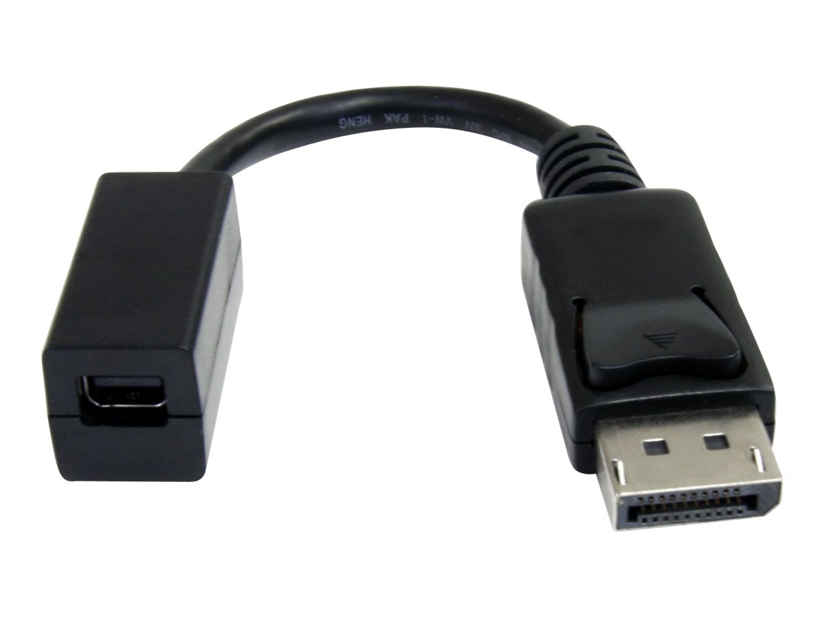 StarTech.com 15cm DisplayPort auf Mini DisplayPort Adapter - 1 x DP (20 pin) (Stecker) 1 x Mini DP (20 pin) (Buchse) - DisplayPort-Adapter - DisplayPort (M) zu Mini DisplayPort (W) - 15.2 cm - geformt