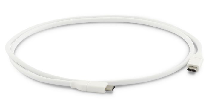 LMP 17757 - 1 m - USB C - USB C - USB 3.2 Gen 1 (3.1 Gen 1) - Weiß, Ansicht 2