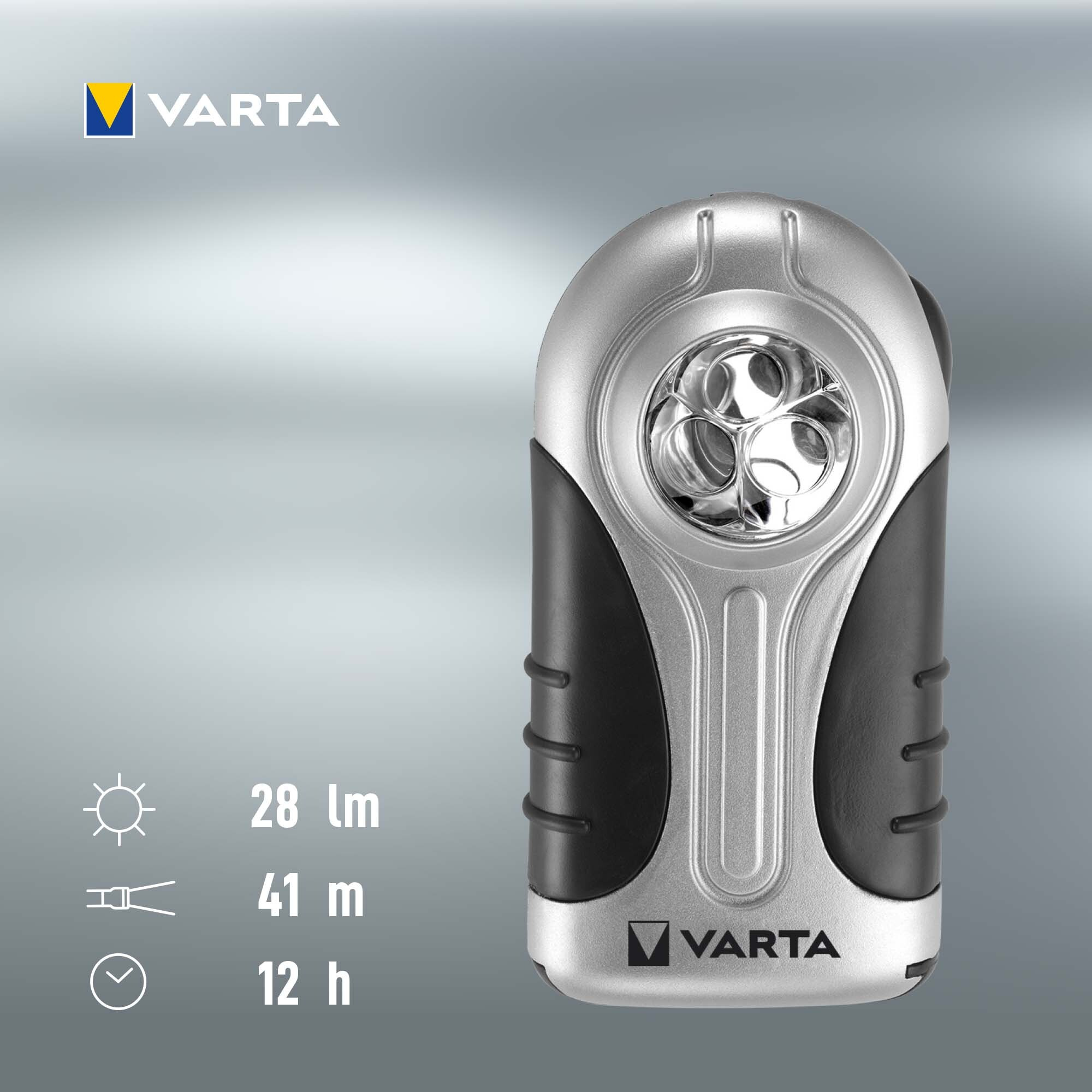 Varta Easy Line Silver Light - Taschenlampe, Ansicht 3