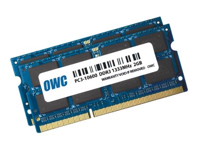 OWC DDR3 - Kit - 4 GB: 2 x 2 GB