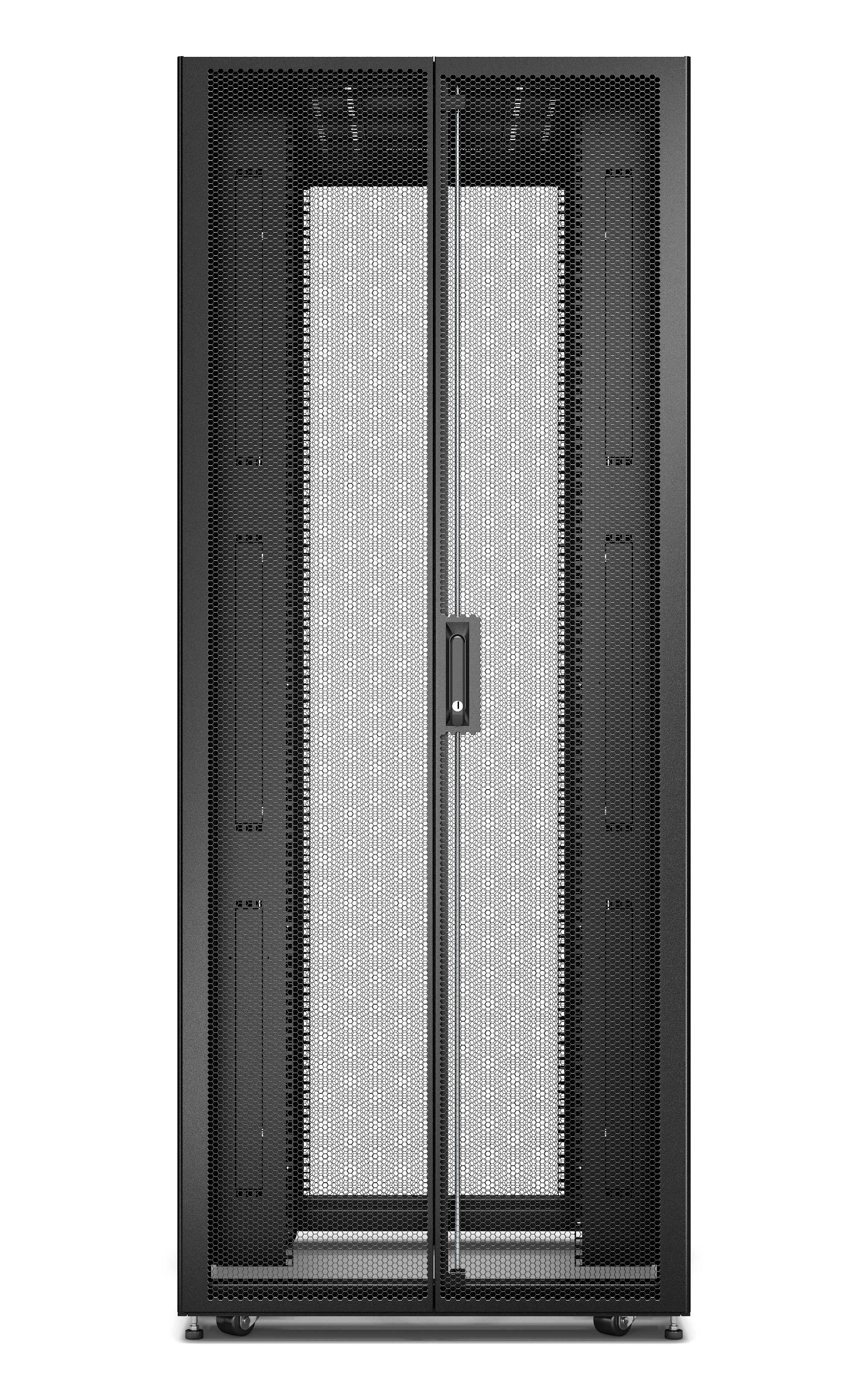 APC Easy Rack - Schrank Netzwerkschrank - Schwarz, Ansicht 4