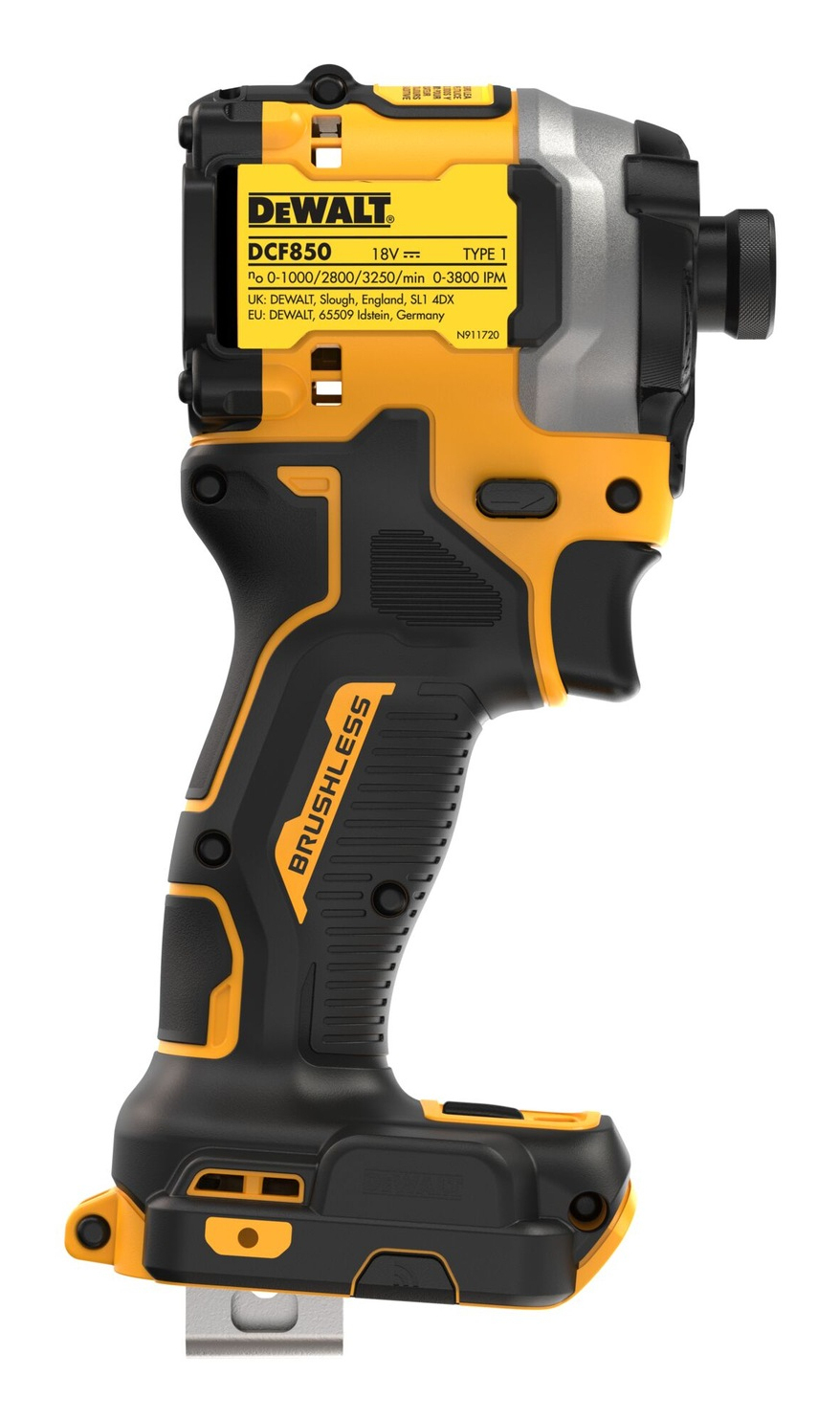 DeWalt DCF850NT Akku-Schlagschrauber solo inkl. Koffer, Ansicht 4
