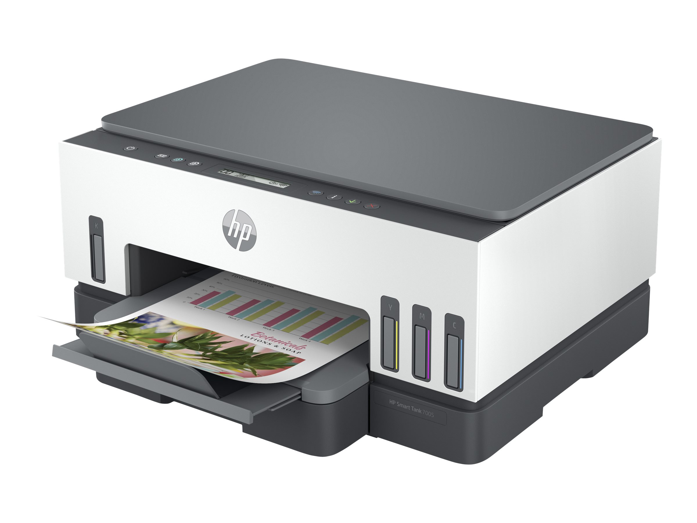 HP Smart Tank 7005 All-in-One - Multifunktionsdrucker - Farbe - Tintenstrahl - nachfüllbar - Letter A (216 x 279 mm)/A4 (210 x 297 mm) (Original)