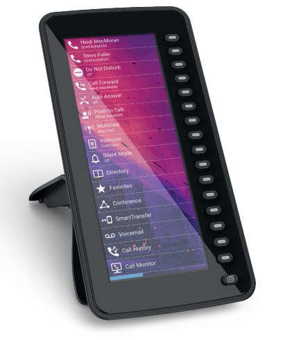 Snom D7C - Funktionstasten-Erweiterungsmodul für VoIP-Telefon, Ansicht 3
