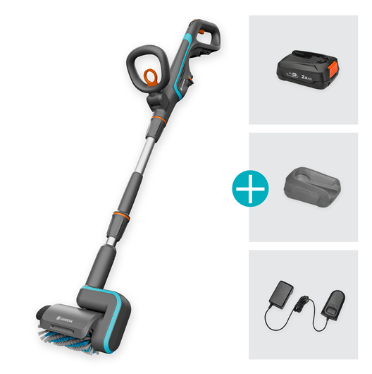 Gardena Akku-Multi-Rein AquaB Patio 03 P4A Set - Akku - 2.500 mAh, Ansicht 3