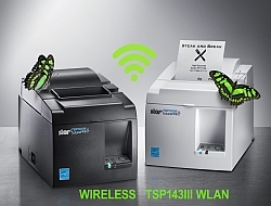 Star Micronics Star TSP 143III WLAN - Belegdrucker - zweifarbig (monochrom), Ansicht 3