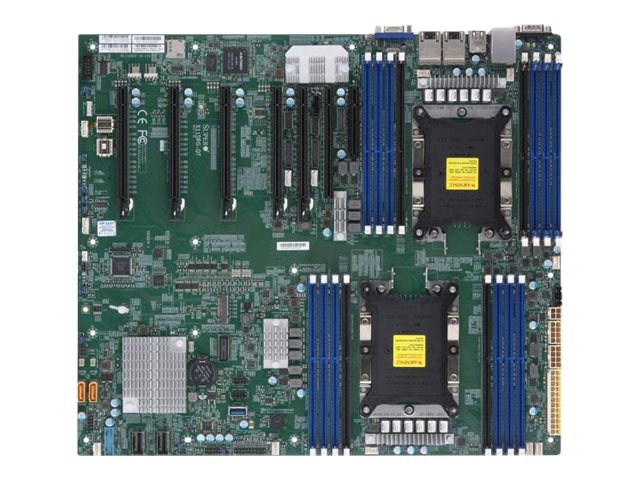 Supermicro X11DPG-QT - Motherboard - Socket P - 2 Unterstützte CPUs - C621 - USB 3.0 - 2 x 10 Gigabit LAN - Onboard-Graf