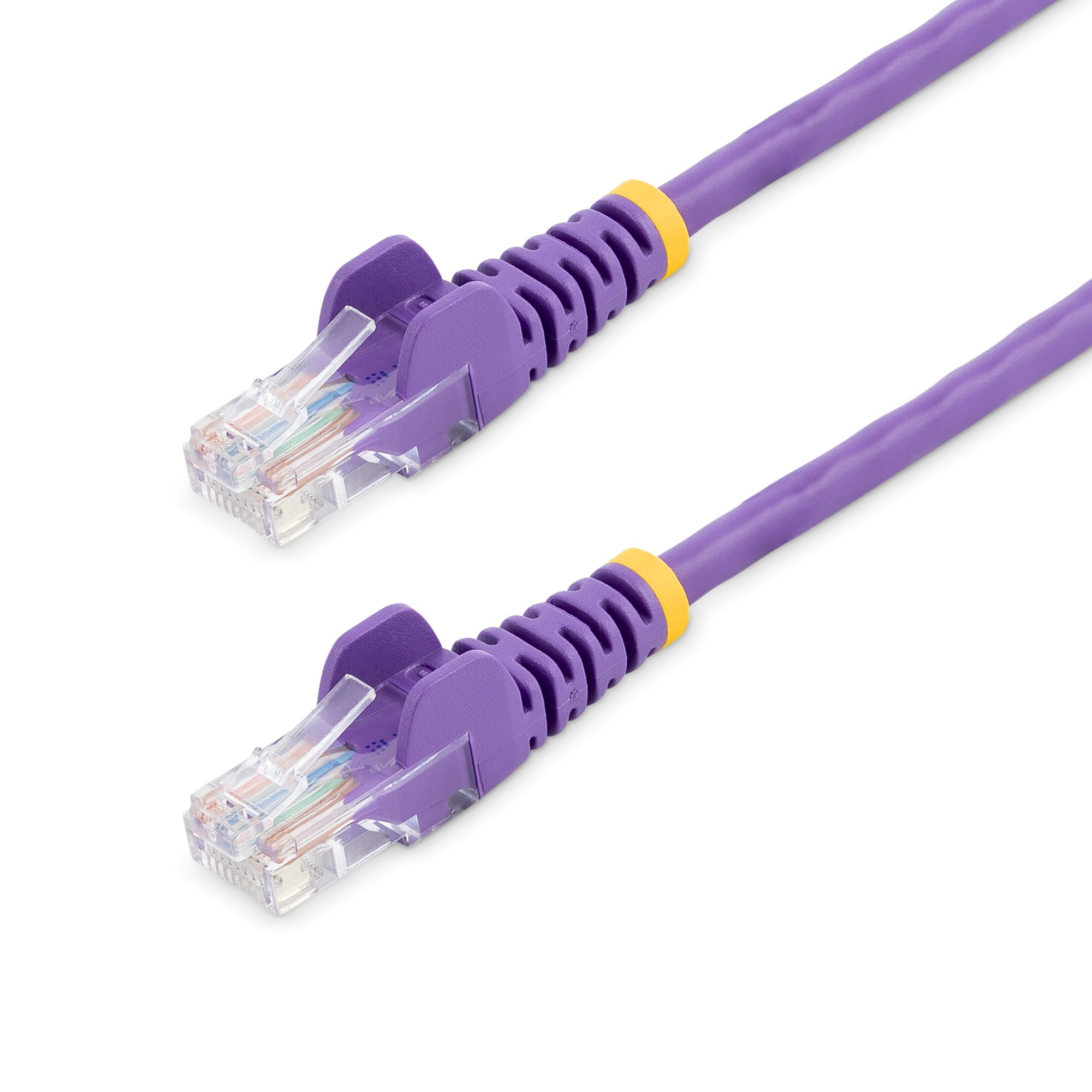 StarTech.com 7m Cat5e Ethernet Netzwerkkabel Snagless mit RJ45 - Lila, 7 m, Cat5e, U/UTP (UTP), RJ-45, RJ-45, Violett