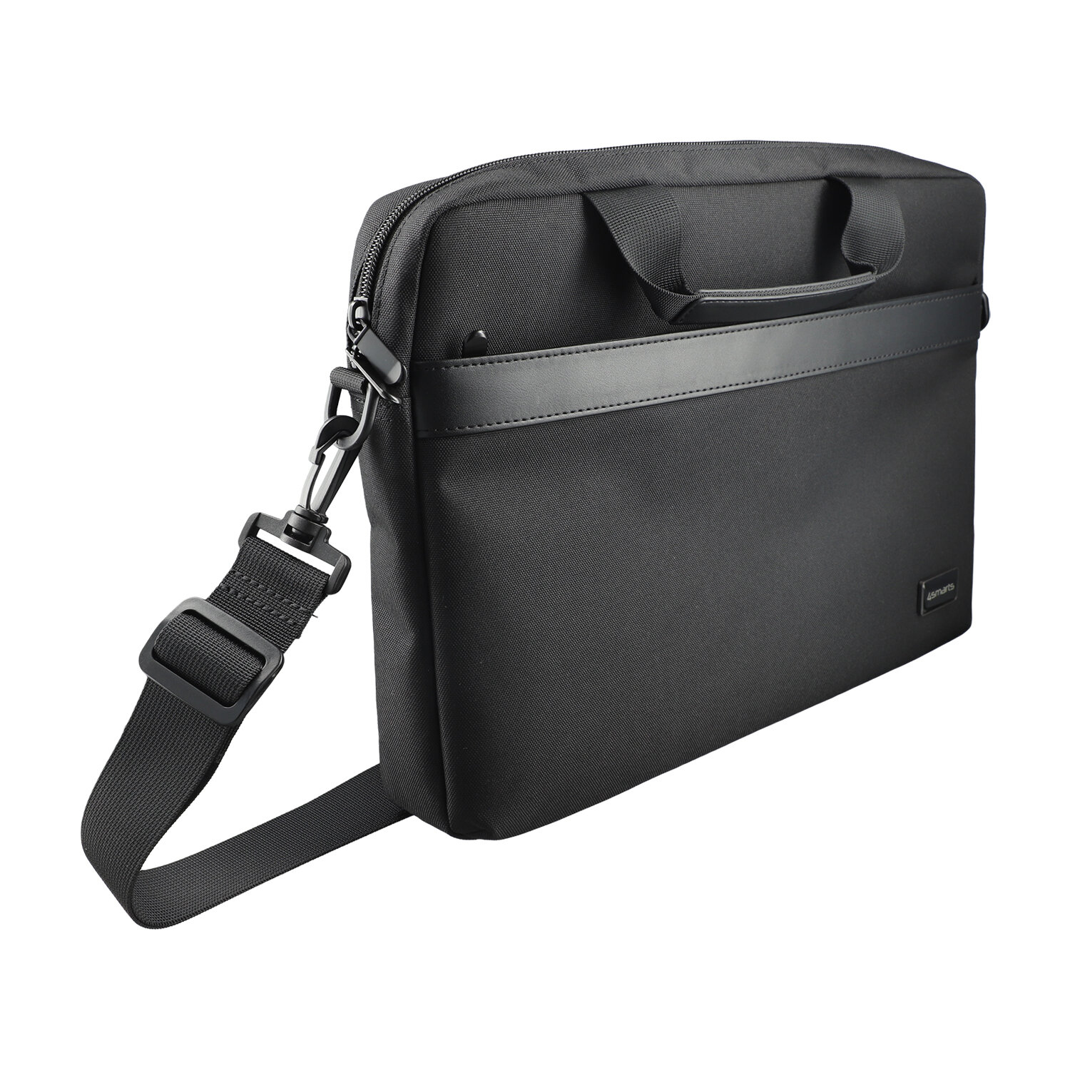 4smarts Laptop-Tasche Target Eco Slim 15–16” schwarz, Ansicht 2