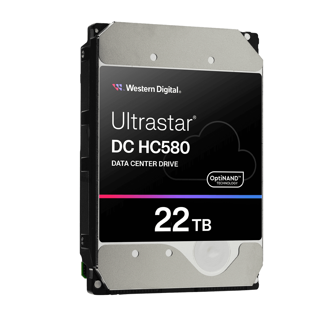 WD Ultrastar DC HC580 WUH722422AL5204 - Festplatte - Datencenter - 22 TB - intern - 3.5 (8.9 cm), Ansicht 3