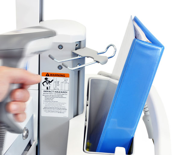 Ergotron Montagekomponente (Halter, T-Slot-Halterung), Ansicht 3