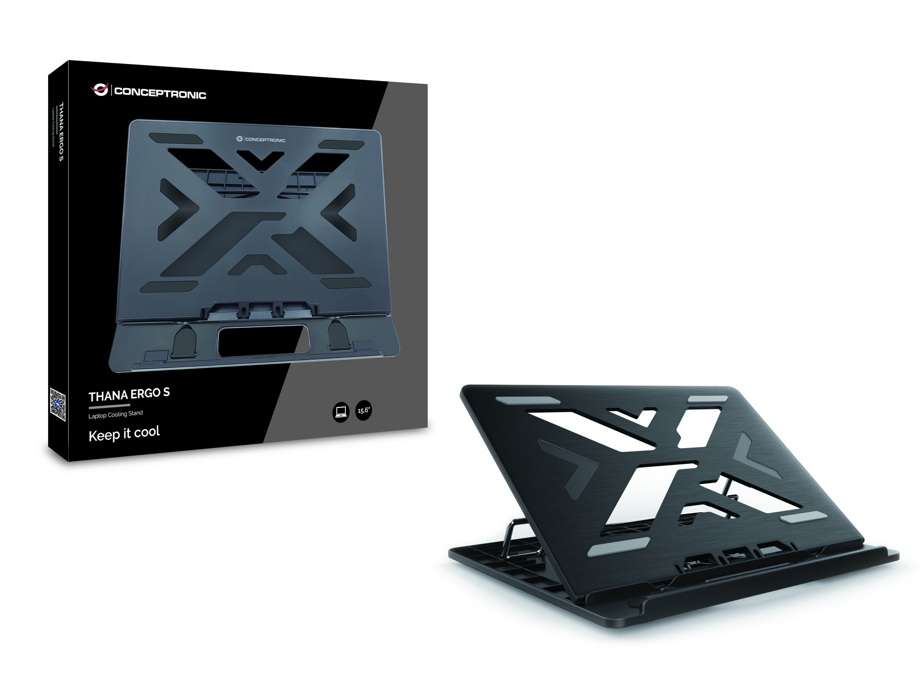 Conceptronic THANA ERGO S - Notebook-Ständer - 39.6 cm (15.6), Ansicht 2
