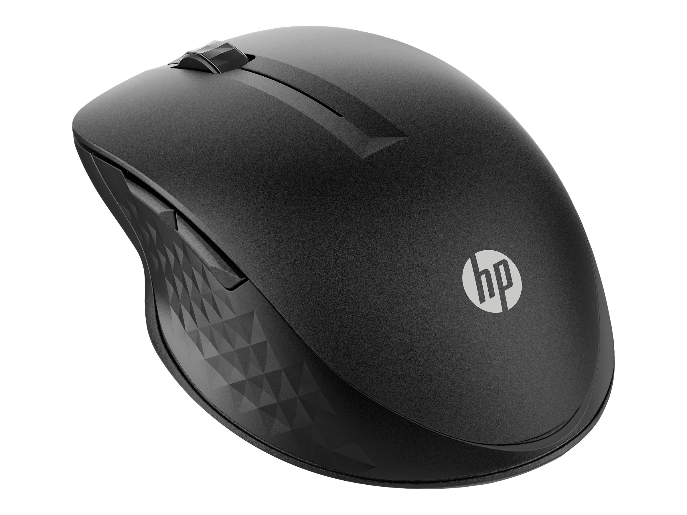 HP 430 - Maus - ergonomisch - rechts- und linkshändig - optisch - 5 Tasten - kabellos - Bluetooth 5.0 2.4 GHz - kabelloser Empfänger (USB)