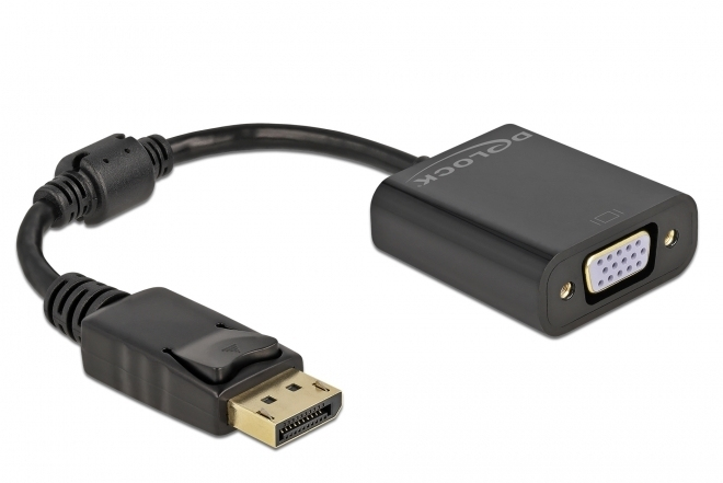 Delock Videoadapter - DisplayPort (M) eingerastet zu HD-15 (VGA), Ansicht 3
