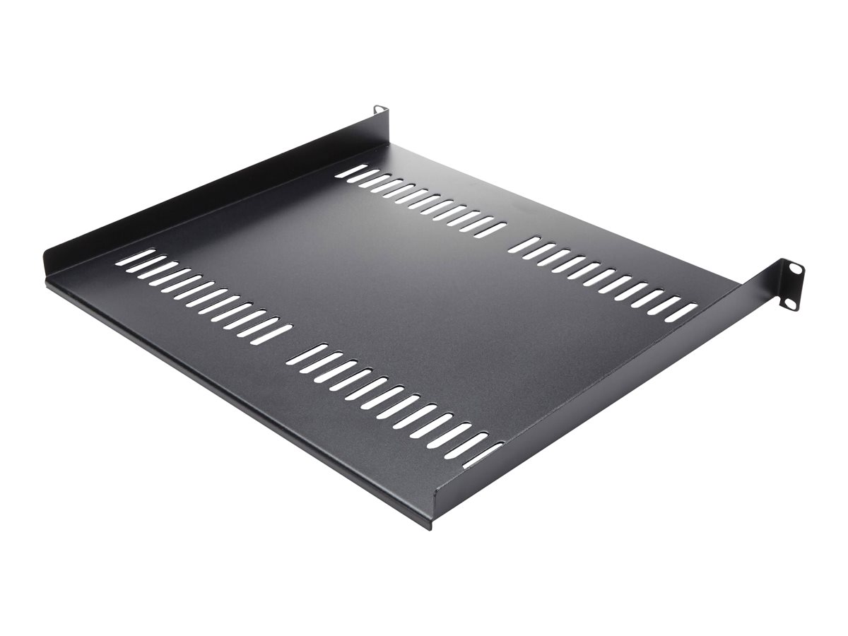 StarTech.com Belüfteter Server Rack Fachboden 1 HE - 40,6 cm Tief - Stahl - Rack - Regal - Schwarz - 1U - 40.6 cm (16), Ansicht 4