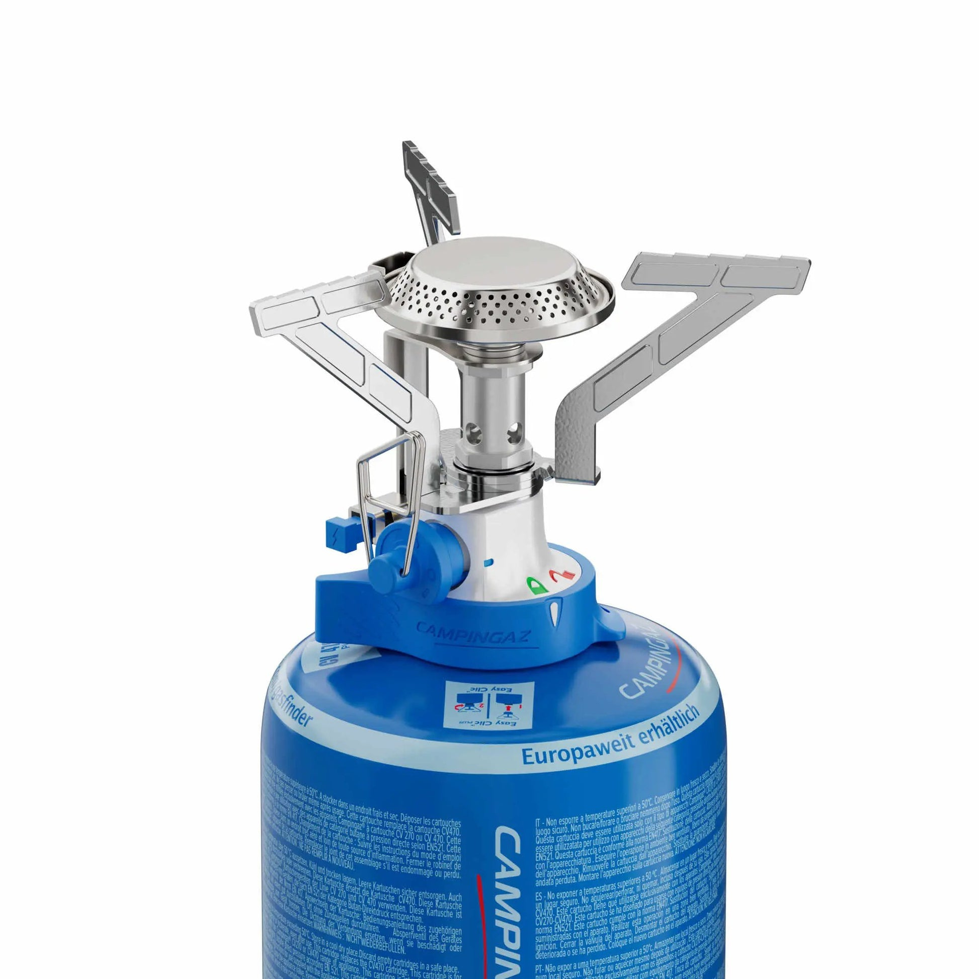 Camping Gaz Campingkocher Twister Connect PZ silber/blau 2.9 kW, Ansicht 4