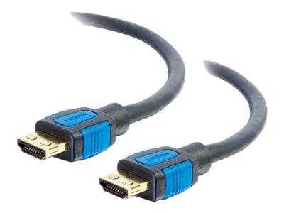 C2G 3ft HDMI Cable with Gripping Connectors - High Speed 4K HDMI Cable