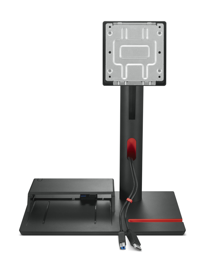 Lenovo ThinkCentre TIO Flex - Aufstellung - für Monitor / Thin Client / Mobiltelefon - Bildschirmgröße: 55.9-68.6 cm, Ansicht 2