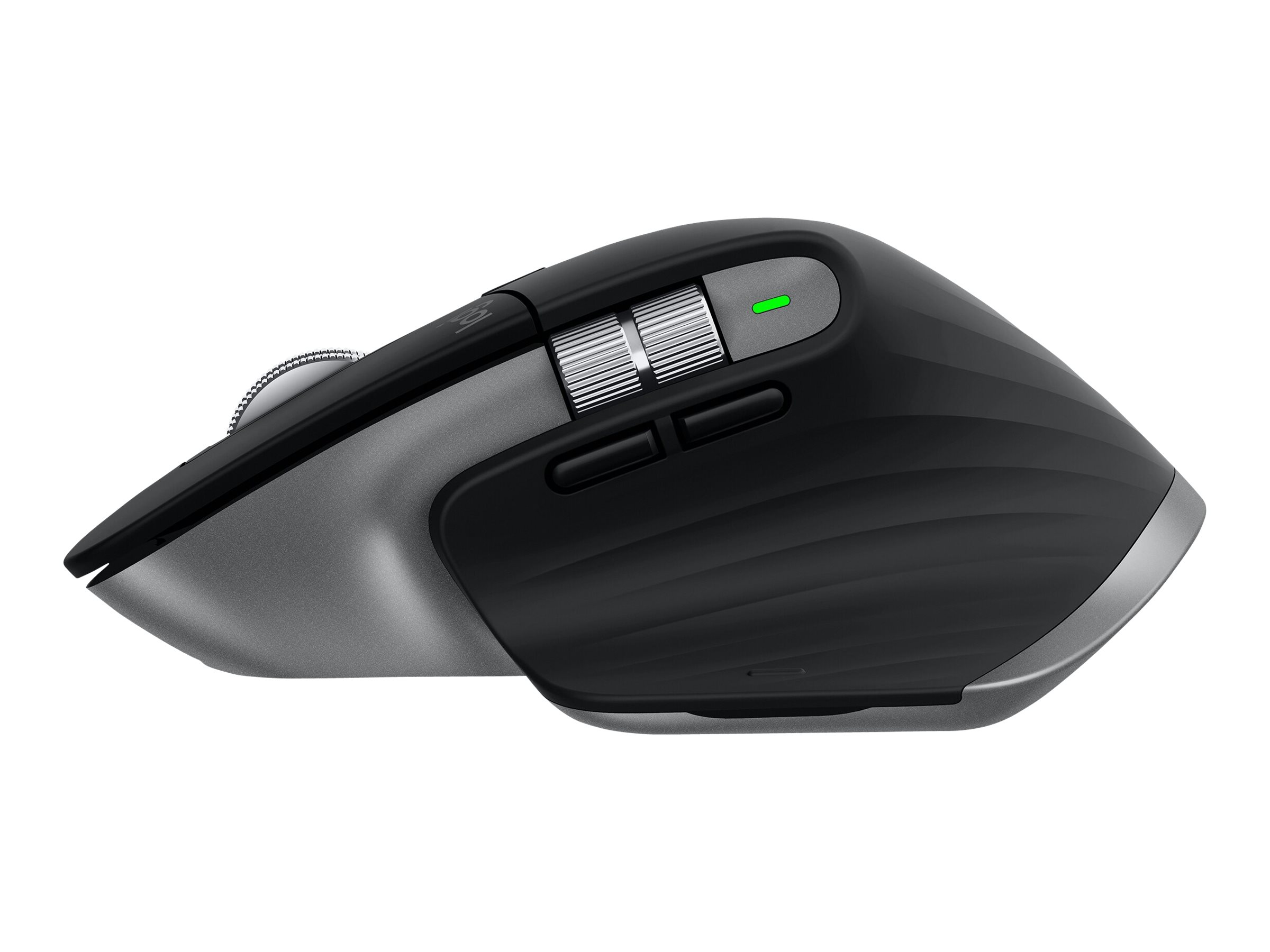 Logitech MX Master 3 for Mac - Maus - Laser - 7 Tasten - kabellos - Bluetooth 2.4 GHz - kabelloser Empfänger (USB)