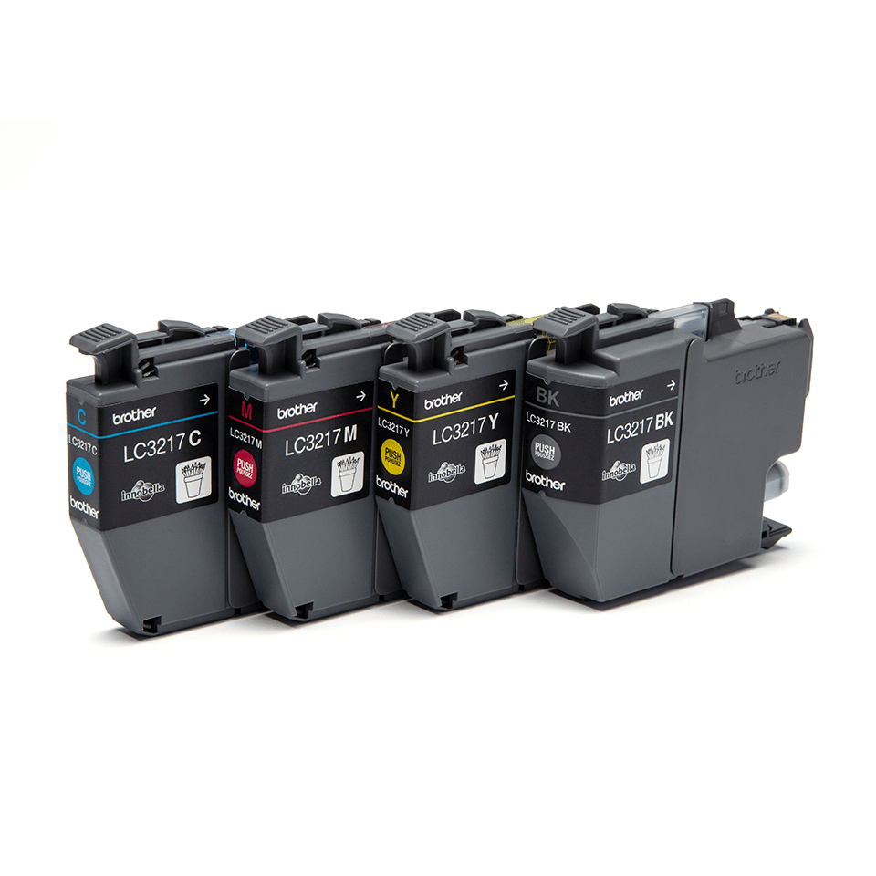 Brother LC3217 Value Pack - 4er-Pack - Schwarz, Gelb, Cyan, Magenta, Ansicht 2
