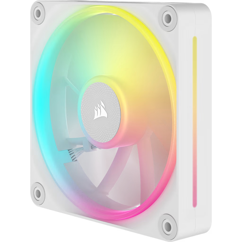 Corsair iCUE Link LX120 RGB - Gehäuselüfter - 120 mm - Weiß, Ansicht 4