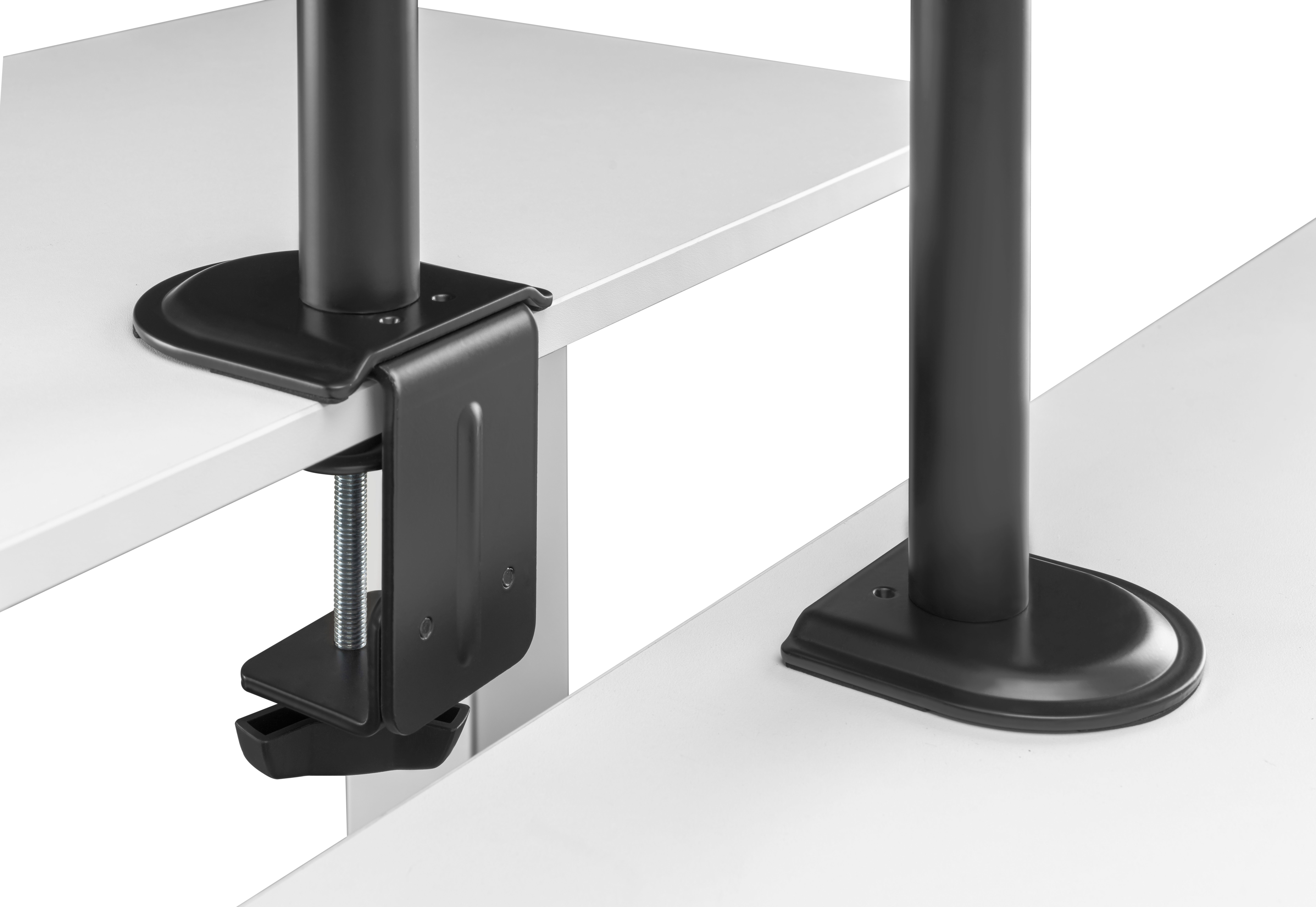 Equip Befestigungskit (Montagearm) - neigbar - für LCD-Display - Kunststoff, Metall - Schwarz - 43.2-81.3 cm (17-32), Ansicht 2