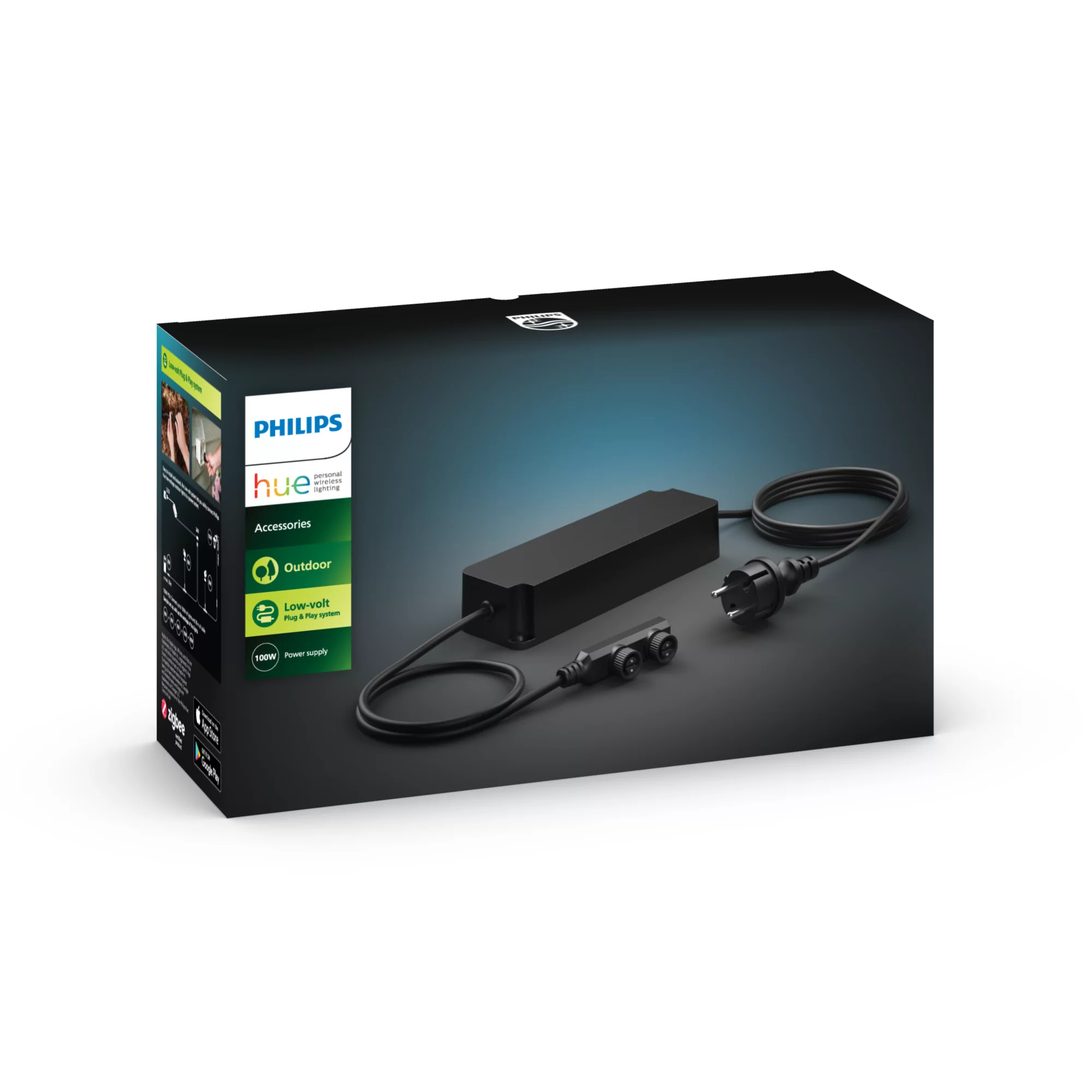 Philips Hue - Netzteil - 100 Watt - Schwarz, Ansicht 2