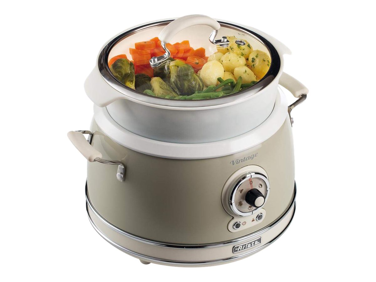 Ariete 2904CR Vintage Slow Cooker grau, Ansicht 3