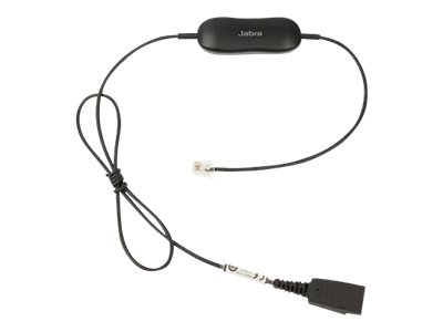 Jabra GN1216 - Headset-Kabel - Quick Disconnect Stecker zu RJ-9 männlich - 80 cm - für Avaya one-X Deskphone Edition 96XX; Jabra GN 2000, GN2000; BIZ 2400, 2400 3in1, GN2000
