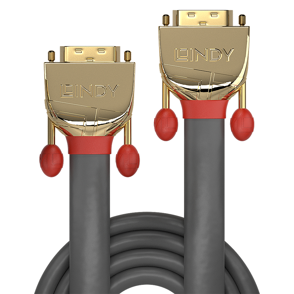 Lindy Gold - DVI-Kabel - Dual Link - DVI-D (M), Ansicht 3