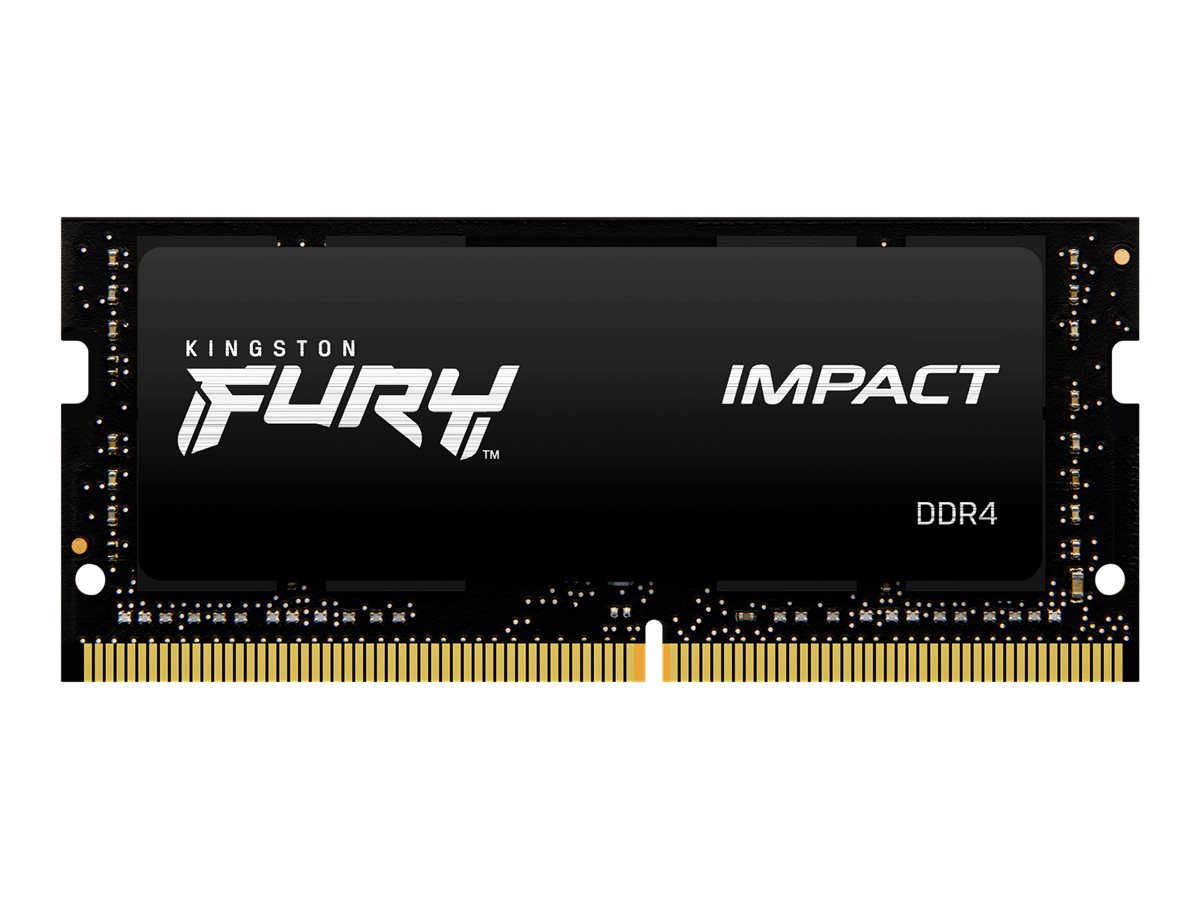 Kingston FURY Impact - DDR4 - Kit - 64 GB: 2 x 32 GB - SO DIMM 260-PIN - 3200 MHz / PC4-25600