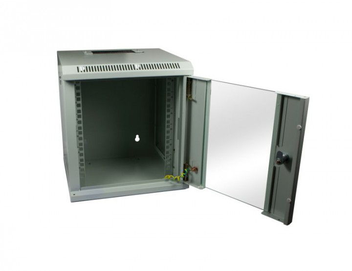ALLNET 125116 Rack 30 kg Wandmontiertes Regal 3U Grau, Ansicht 3