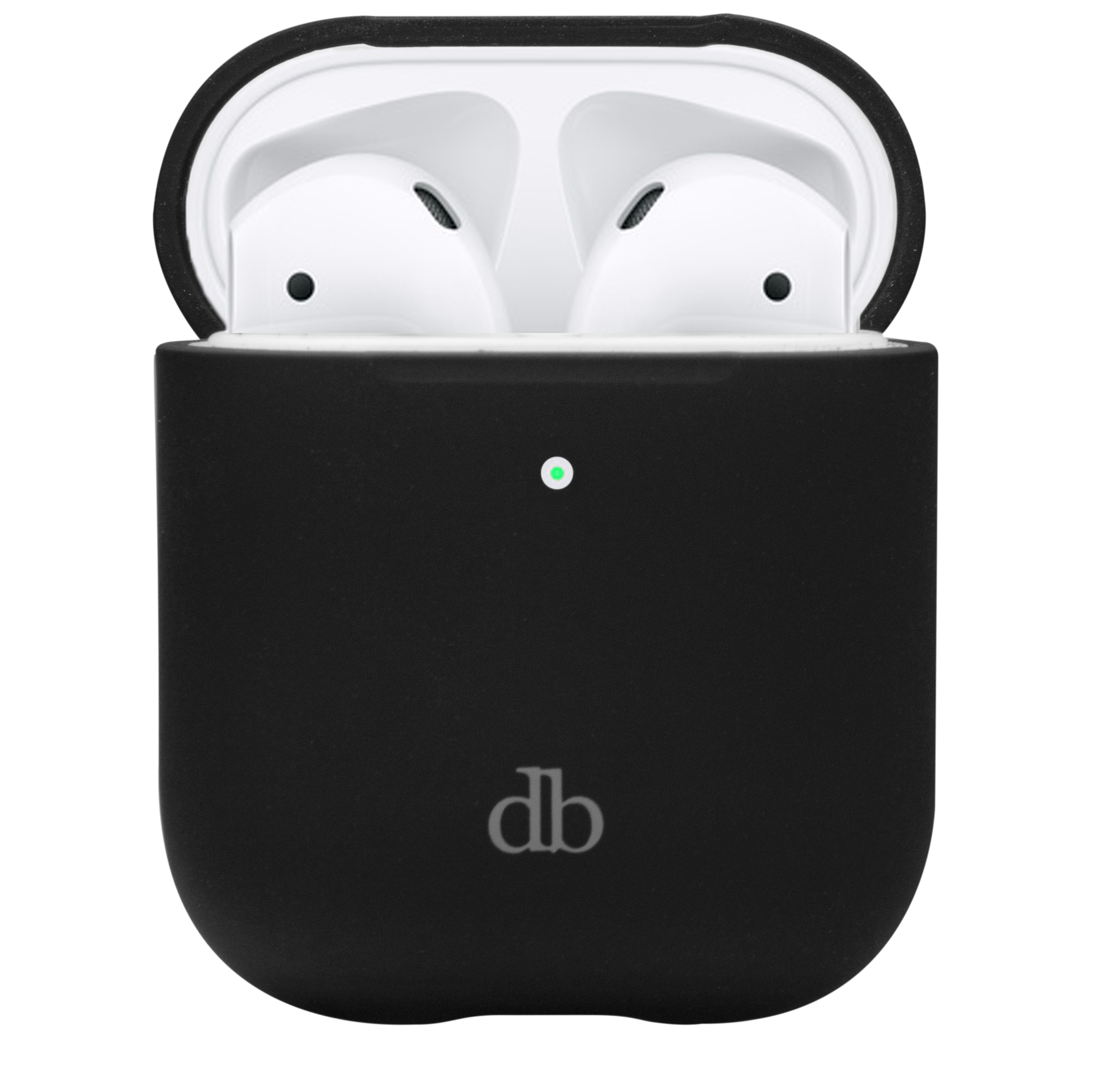 dbramante1928 Costa Rica - Gehäuseabdeckung für Apple AirPods (2. Generation) Earbud-Ladegehäuse - Night Black, Ansicht 2