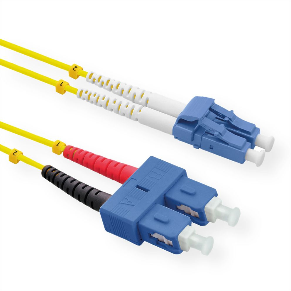 ROLINE Patch-Kabel - LC Single-Modus (M) zu SC Single-Modus (M), Ansicht 2