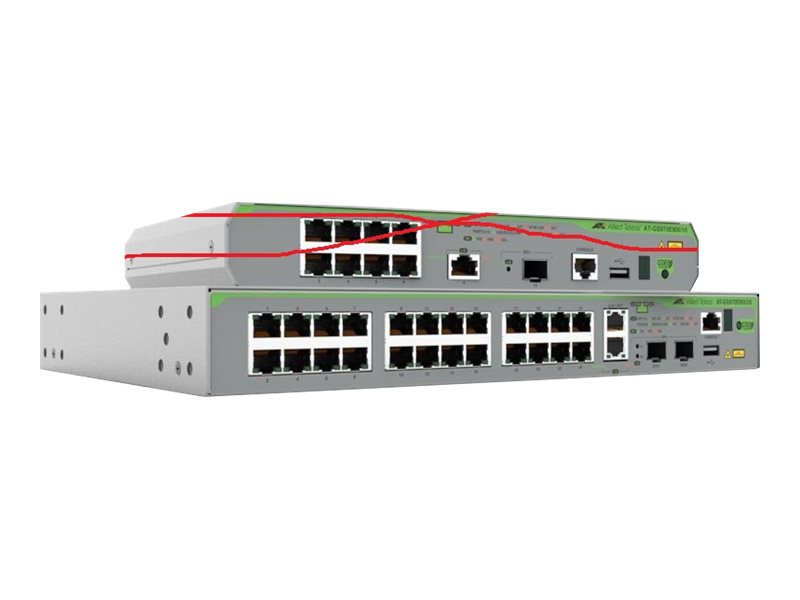 ALLIED TELESIS L3 STACKABLE SWITCH 24X 10/100/ (AT-GS970EMX/28-50)