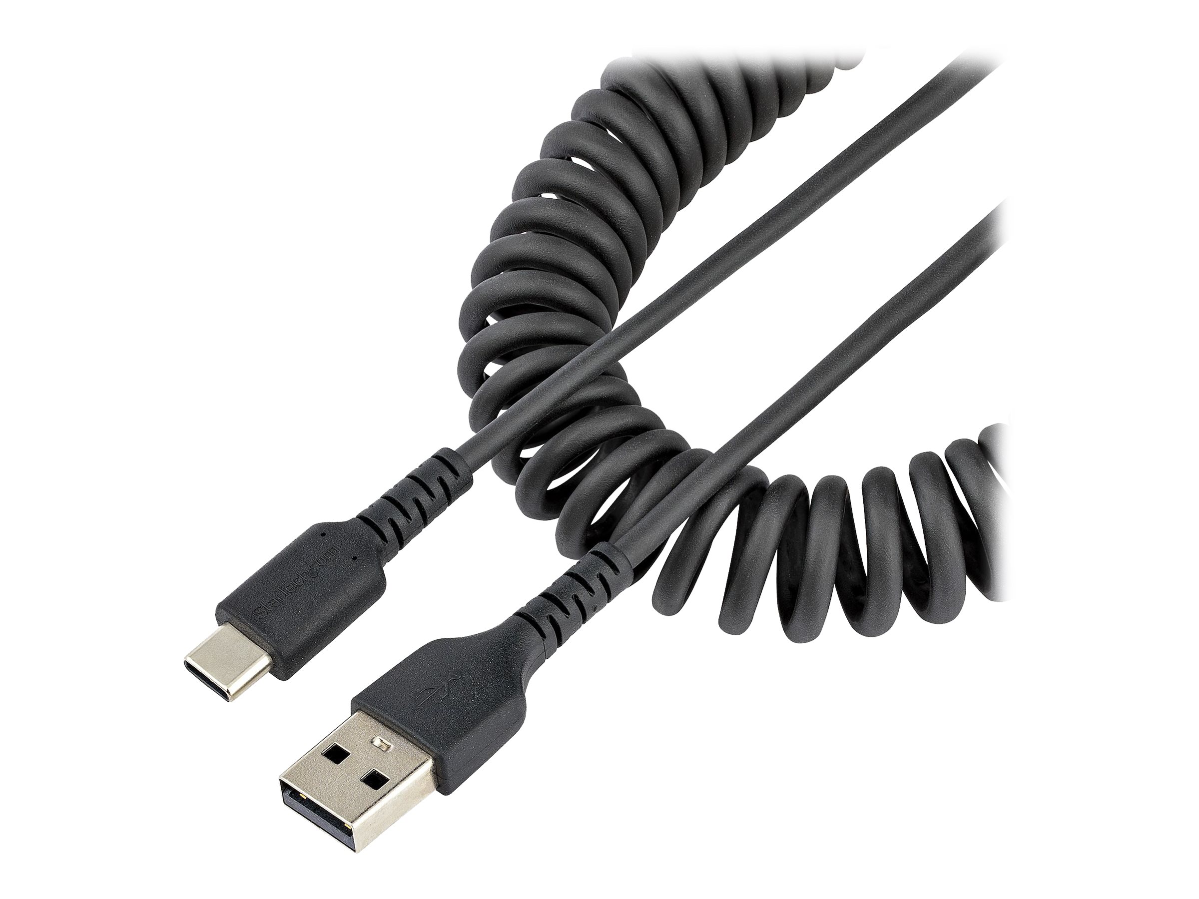 StarTech.com StarTech 50cm USB A auf USB C Kabel, Spiralkabel, USB 2.0 handy kabel - USB-Kabel - USB (M)