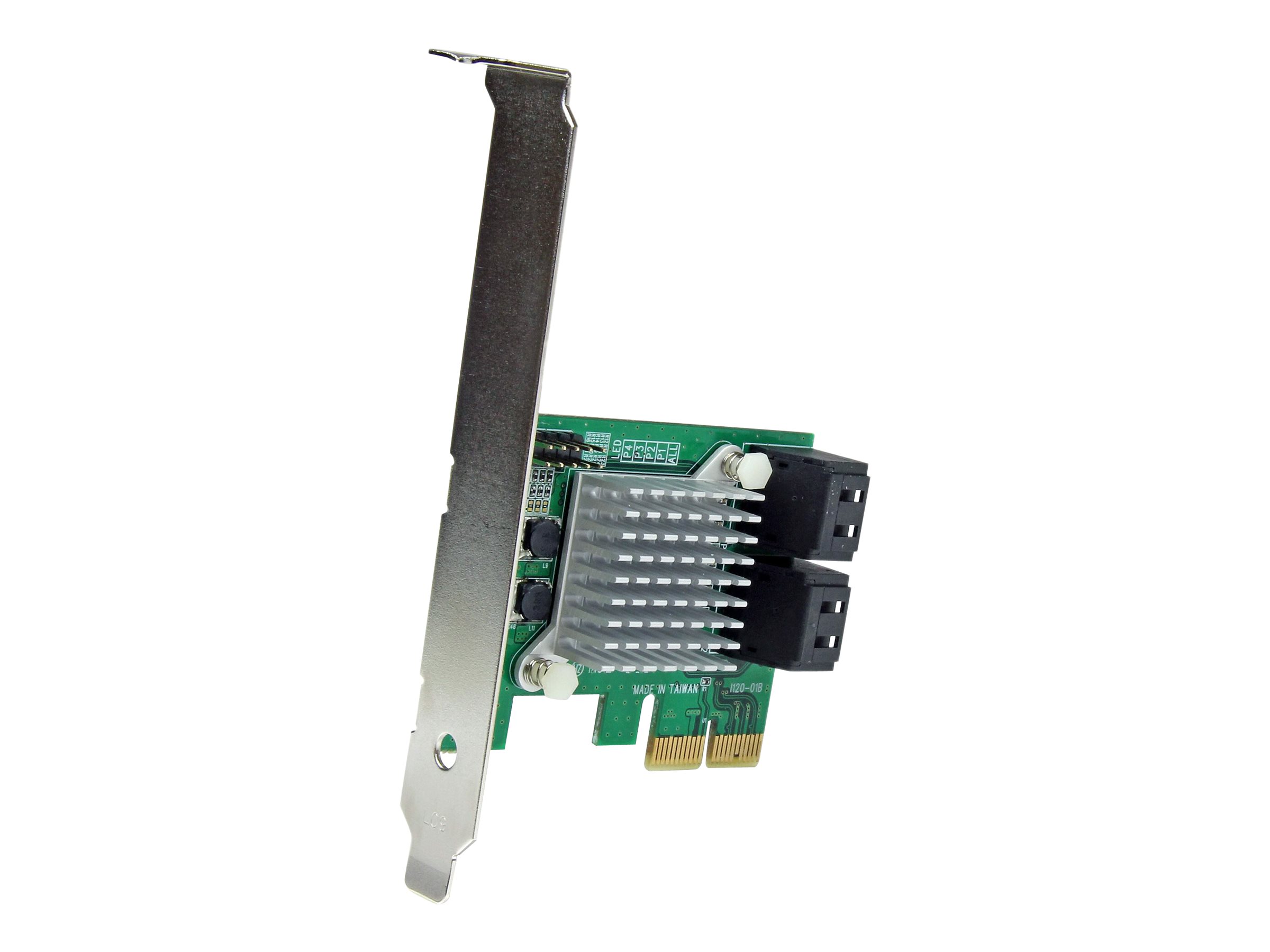StarTech.com Startech 4 Port SATA III RAID Controller PCI Express Schnittstellenkarte - PCIe Serial-ATA Controller Adapter - HyperDuo SSD Tiering - Speichercontroller (RAID)