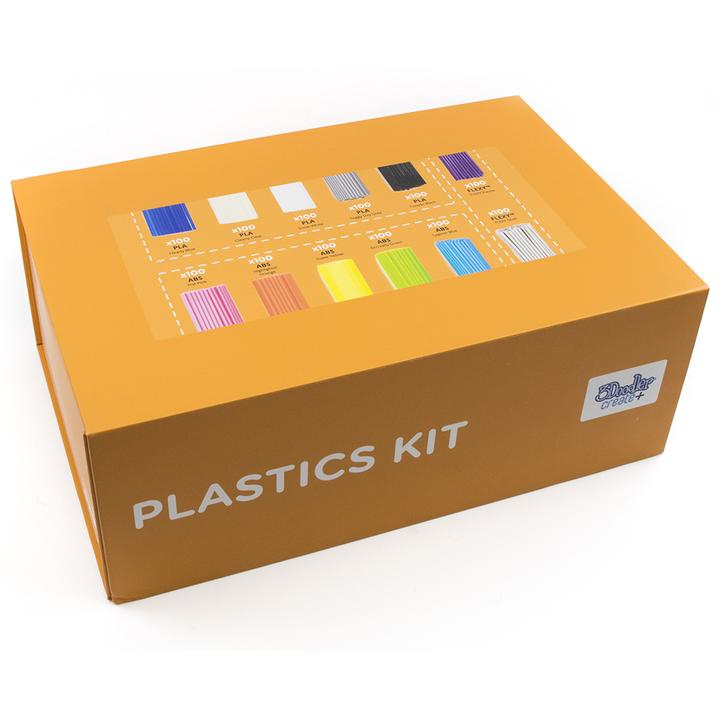 3Doodler Create LP Plastic Kit - Filament-Nachfüller - Mehrfarbig - Acrylnitril-Butadien-Styrol (ABS) - 1200 Stück(e), Ansicht 3