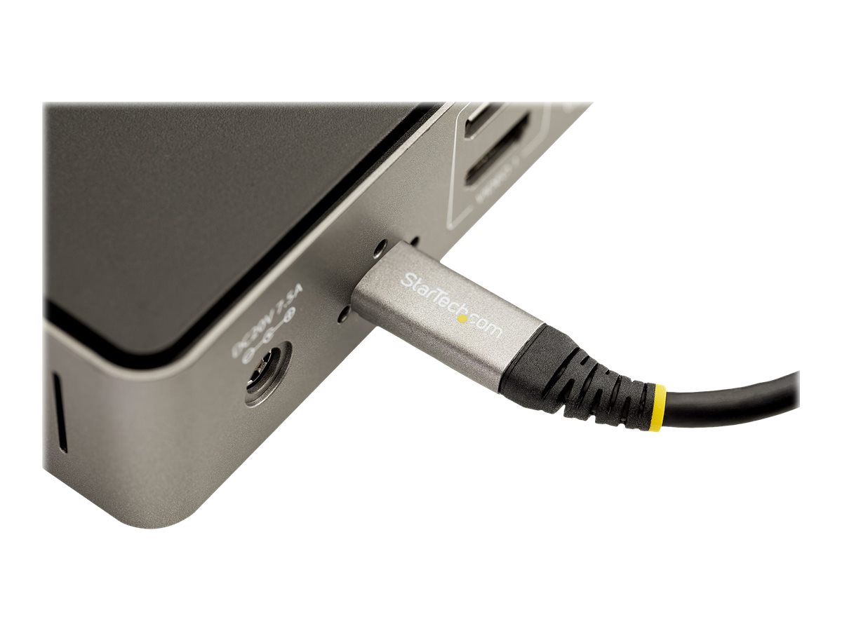 StarTech.com 1m USB-C Kabel 10Gbit/s - USB-IF zertifiziertes USB-C Kabel - USB 3.1/3.2 Gen 2 Typ-C Kabel - 100W (5A) Power Delivery, DP Alt Mode - USB-C Kabel - Laden&Synchronisieren (USB31CCV1M)