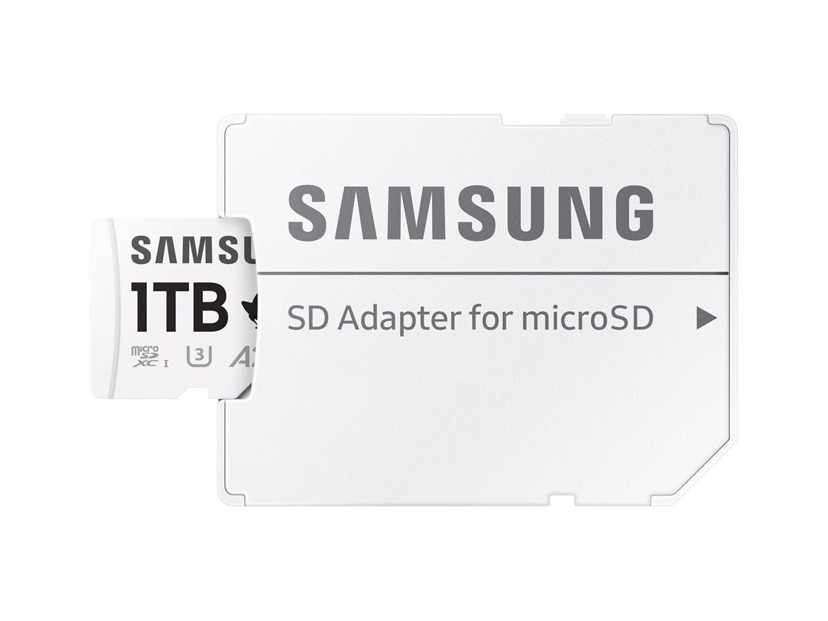 Samsung PRO Plus MB-MD1T0SA - Sonic the Hedgehog Flash-Speicherkarte (microSDXC-an-SD-Adapter inbegriffen) - 1 TB, Ansicht 3