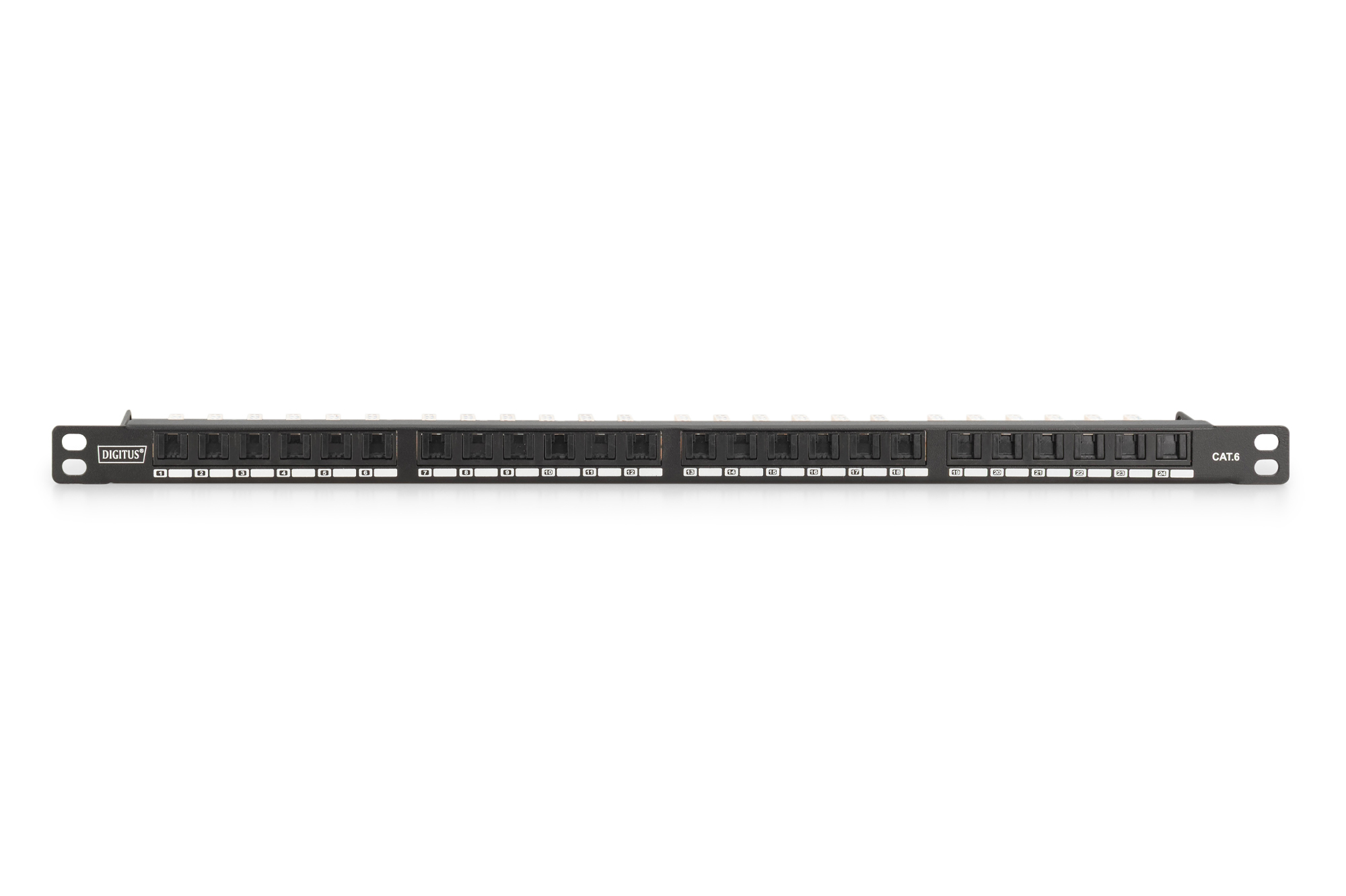 DIGITUS CAT 6, Class E High Density Patch Panel, ungeschirmt, Ansicht 3