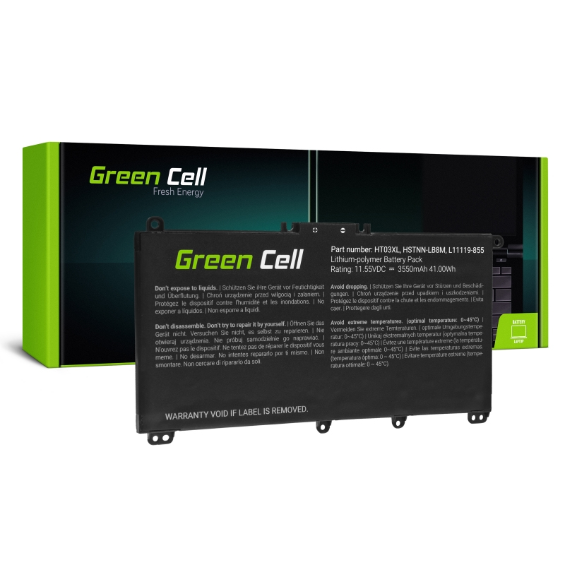 Green Cell Laptop-Batterie (gleichwertig mit: HP HT03XL), Ansicht 2